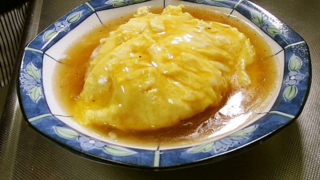 和風しょうゆあんで作る『天津飯 天津丼 』レシピ。カニカマなしオレンジページ ニュースデイリーオレンジページnet