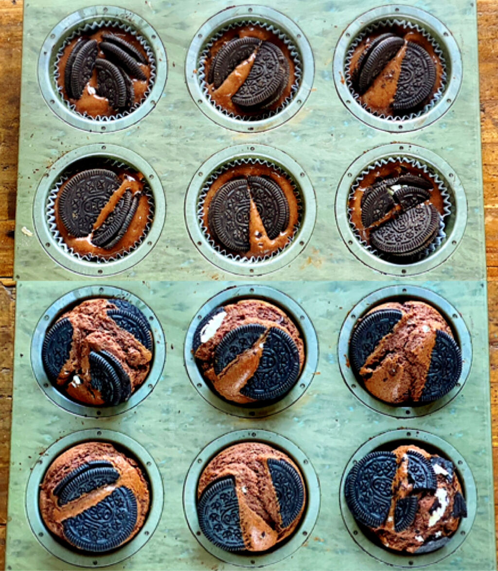 材料３つ！オーブンなし！オレオケーキ作り方