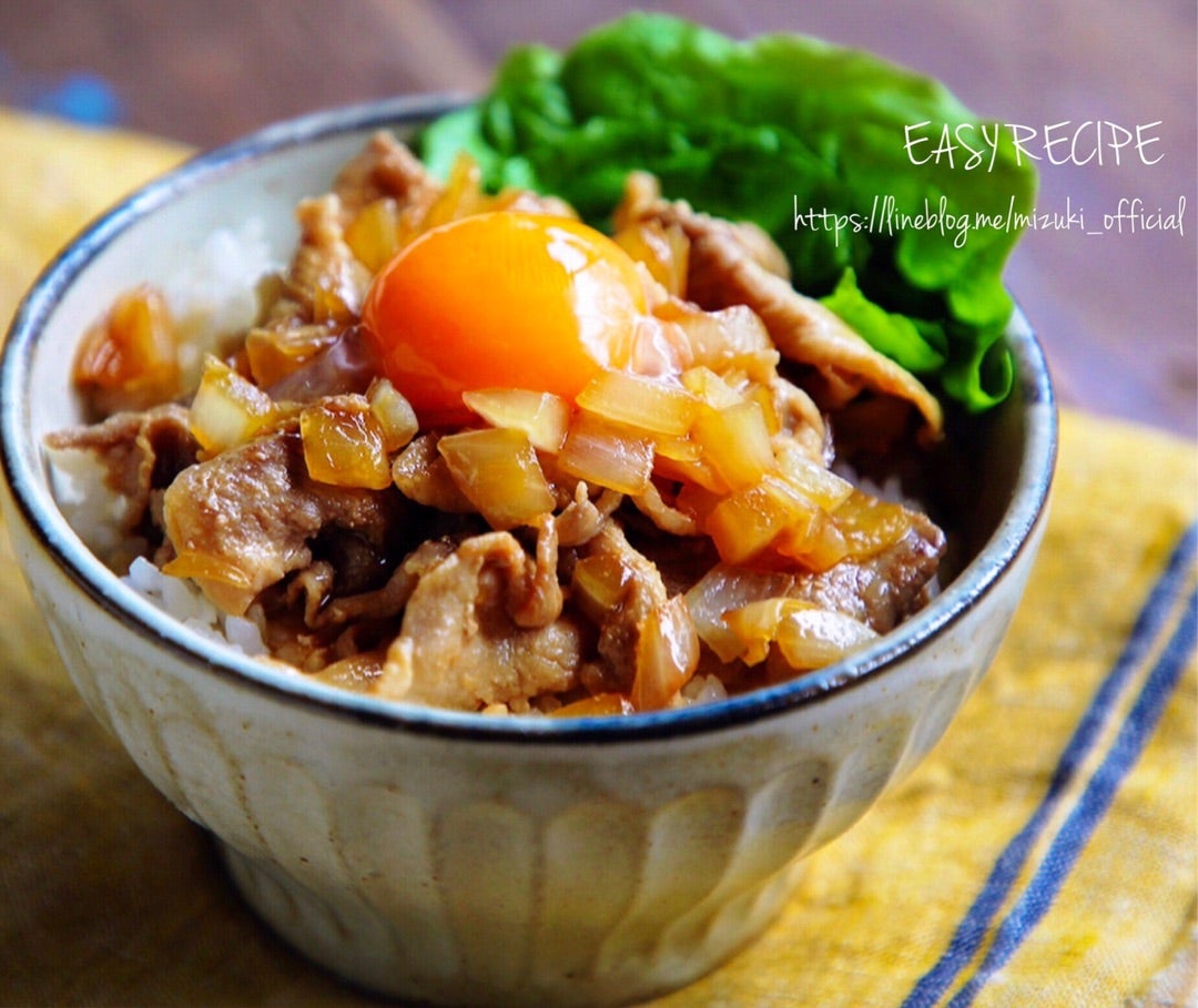 簡単＆さっぱり♪豚丼 by ☆りょうちゃん☆クックパッド簡単おいしいみんなのレシピが392万品