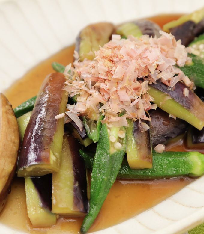 レンジで簡単！ナスのしそ南蛮漬け