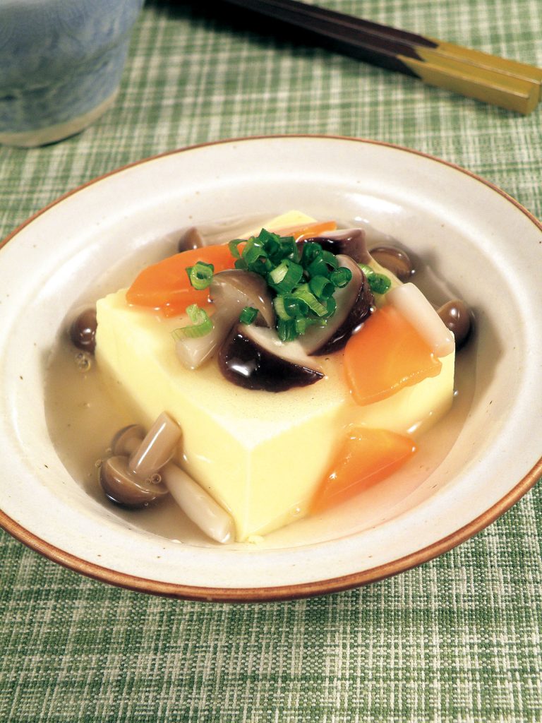 卵豆腐のきのこあんかけ一宮市の生協 コープ一宮生活協同組合