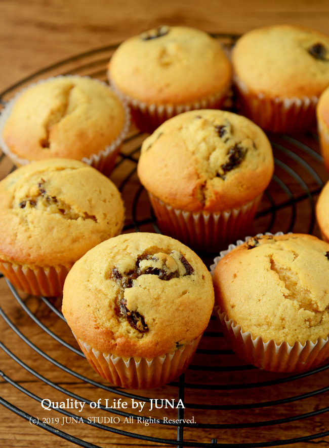 アーモンドバナナマフィン