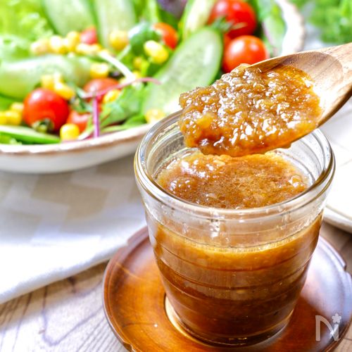 オリーブオイルで作る新玉ねぎドレッシング