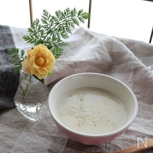 万木かぶの和風豆乳ポタージュレシピ集