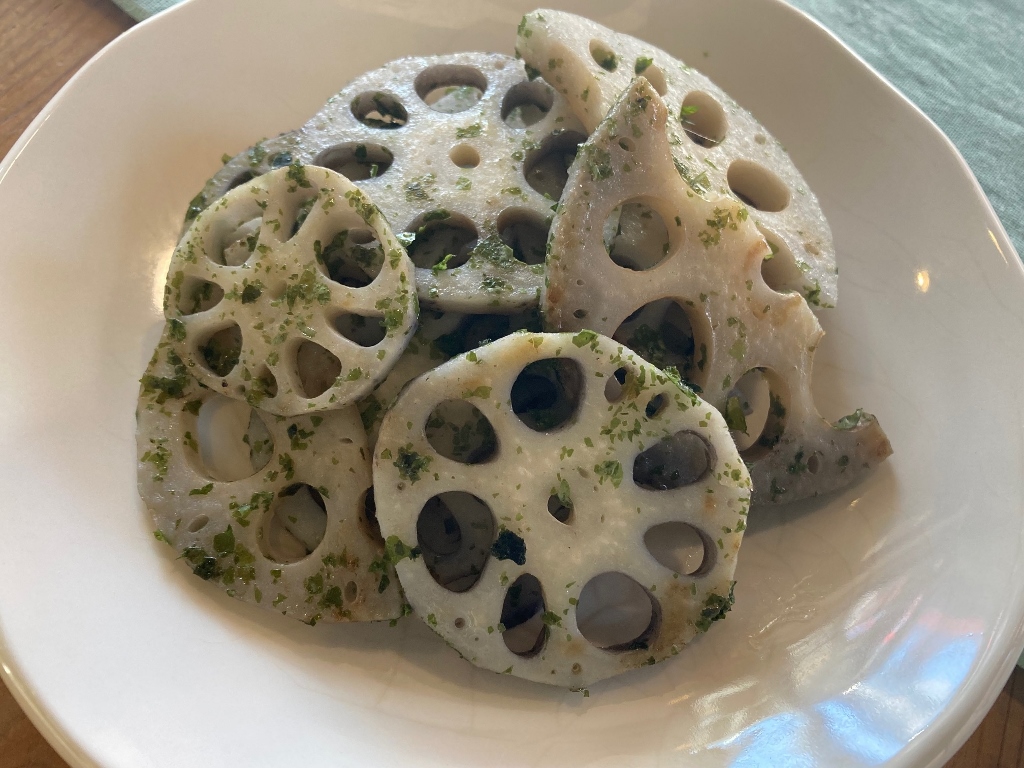 れんこんの磯辺揚げの簡単レシピ 揚げ焼きでOK＆片栗粉だけオレンジページ ニュースデイリーオレンジページnet