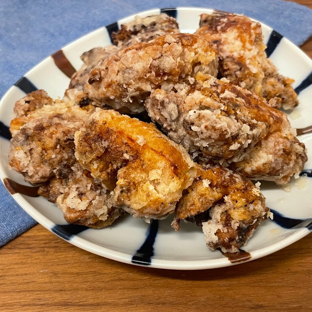 プロに教わる鶏の唐揚げ から揚げ のレシピ・作り方,人気の定食屋・菱田屋さん直伝