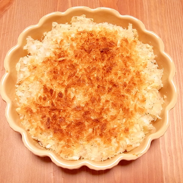 イマイチレシピ＞マッシュポテトのオーブン焼き酒民家