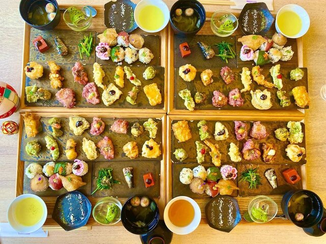 ちゃちゃ入れマンデー 天ぷらと手まり寿司～都～ 京都市中京区 2月28日きなこのレビューブログ