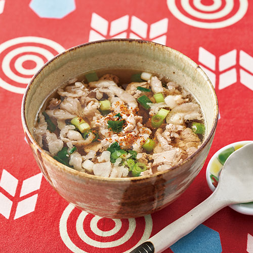 関西の味♪ 肉吸い風うどん