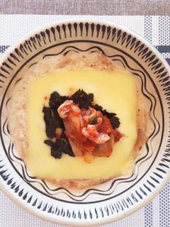 レンジで簡単！オートミールチーズリゾットshorts