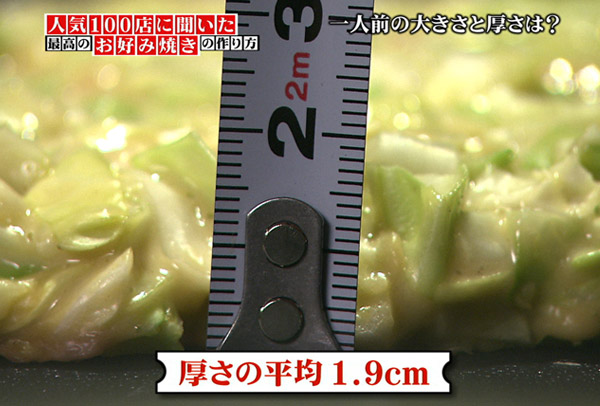 実験 キャベツの切り方 でお好み焼きはこんなに変わる⁉ルポ オタフクオレンジページ ニュースデイリーオレンジページnet