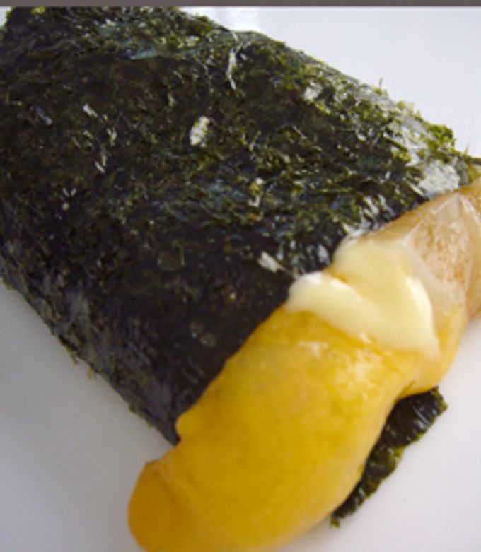 チーズもちの磯辺焼き – 萬平商店