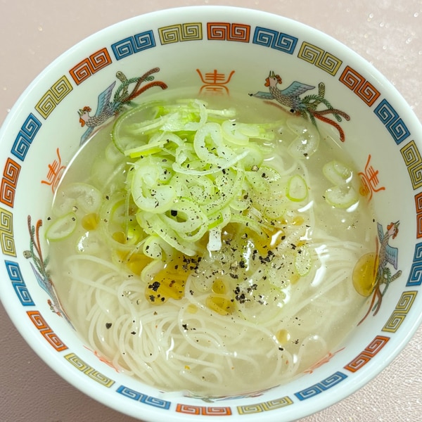 レモンでさっぱり！⭐️鶏塩レモン素麺⭐️