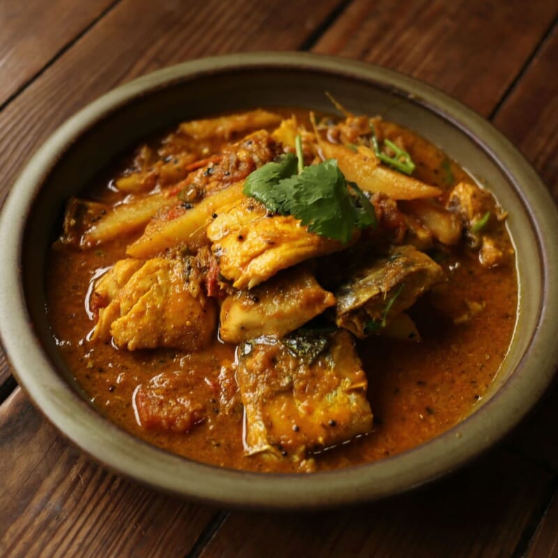 ベンガルスタイル鯖カレ