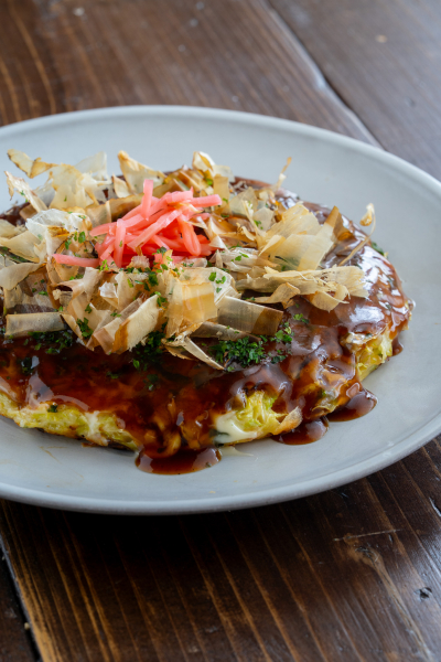 ふわふわ豆腐のお好み焼き