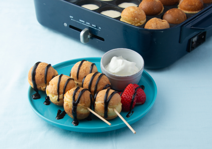 おうち屋台を楽しもう！たこ焼き器で作る簡単ベビーカステラUNAU MAGAZINE ウナウマガジン-理想の暮らしと住まいを探そう