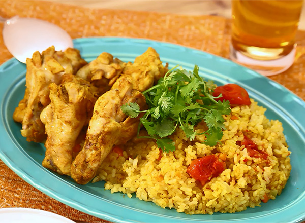 混ぜて炊くだけ蜂蜜生姜の簡単タコご飯