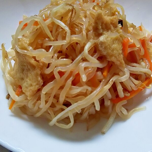 簡単 キノコとしらたきのさっと煮