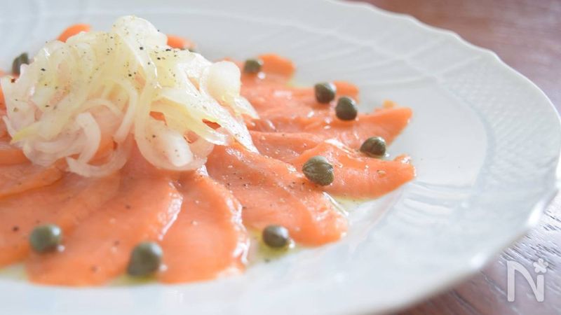 スモーク・サーモンの前菜 by Chocolat77クックパッド簡単おいしいみんなのレシピが392万品