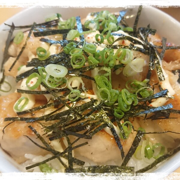 彼の箸が止まらない！豚の甘唐揚げ丼🐷 tiktok料理レシピ動画料理動画簡単レシピtiktokfoodTikTok