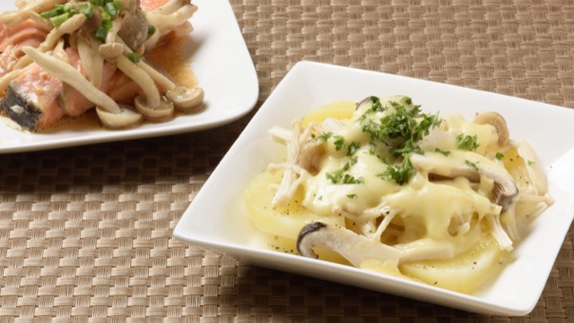 冷凍エノキとお豆腐のお味噌汁 - ドリームマッシュ業務用きのこ事業部