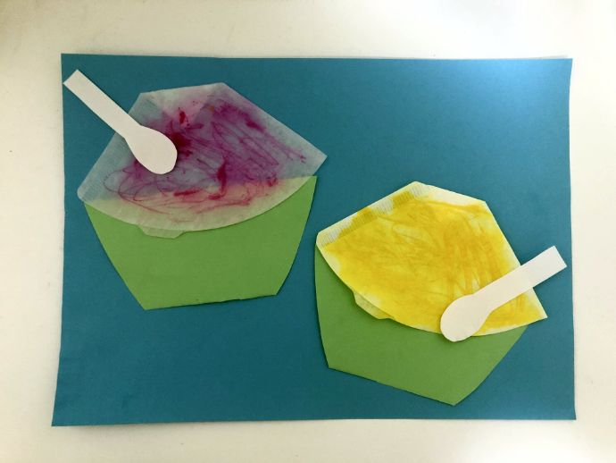 タンポで簡単かき氷せいさくっと