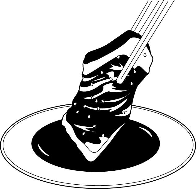 フリーイラストバーベキューグリルの上で焼く肉パブリックドメインQ：著作権フリー画像素材集