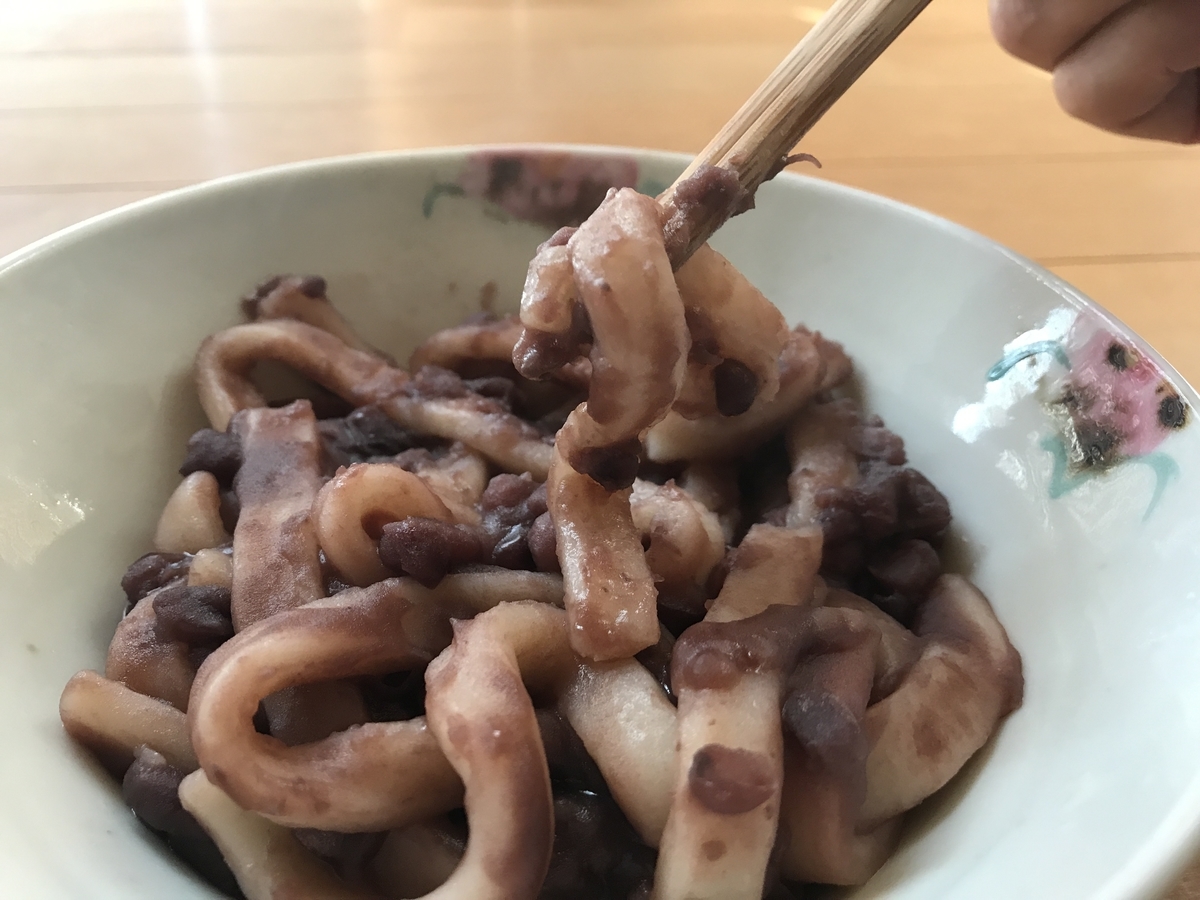 東北のソウルフード☆小豆ばっと