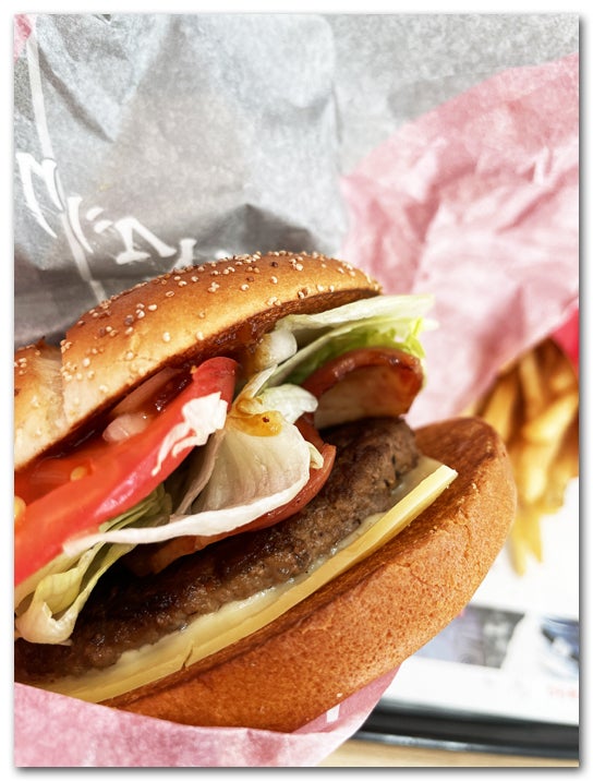 中評価 マクドナルド 炙り醤油風 ベーコントマト肉厚ビーフの感想・クチコミ・カロリー情報 もぐナビ