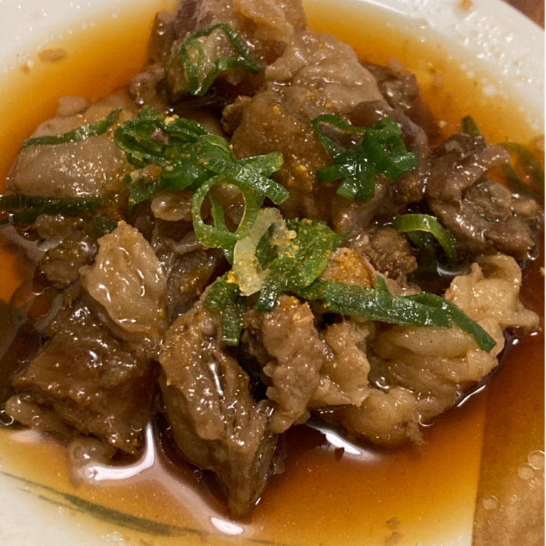 牛すじと大根の塩煮