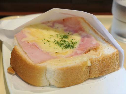 DOUTOR COFFEE ホットモーニング「クロックムッシュ」＆ブレンドコーヒー☕ドトールコーヒーホットモーニングクロックムッシュブレンドコーヒー今朝は涼しいからホットコーヒーで☕️