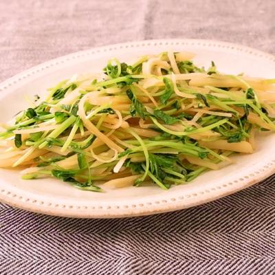 シャキほく！ じゃがバタ豆苗ベーコン