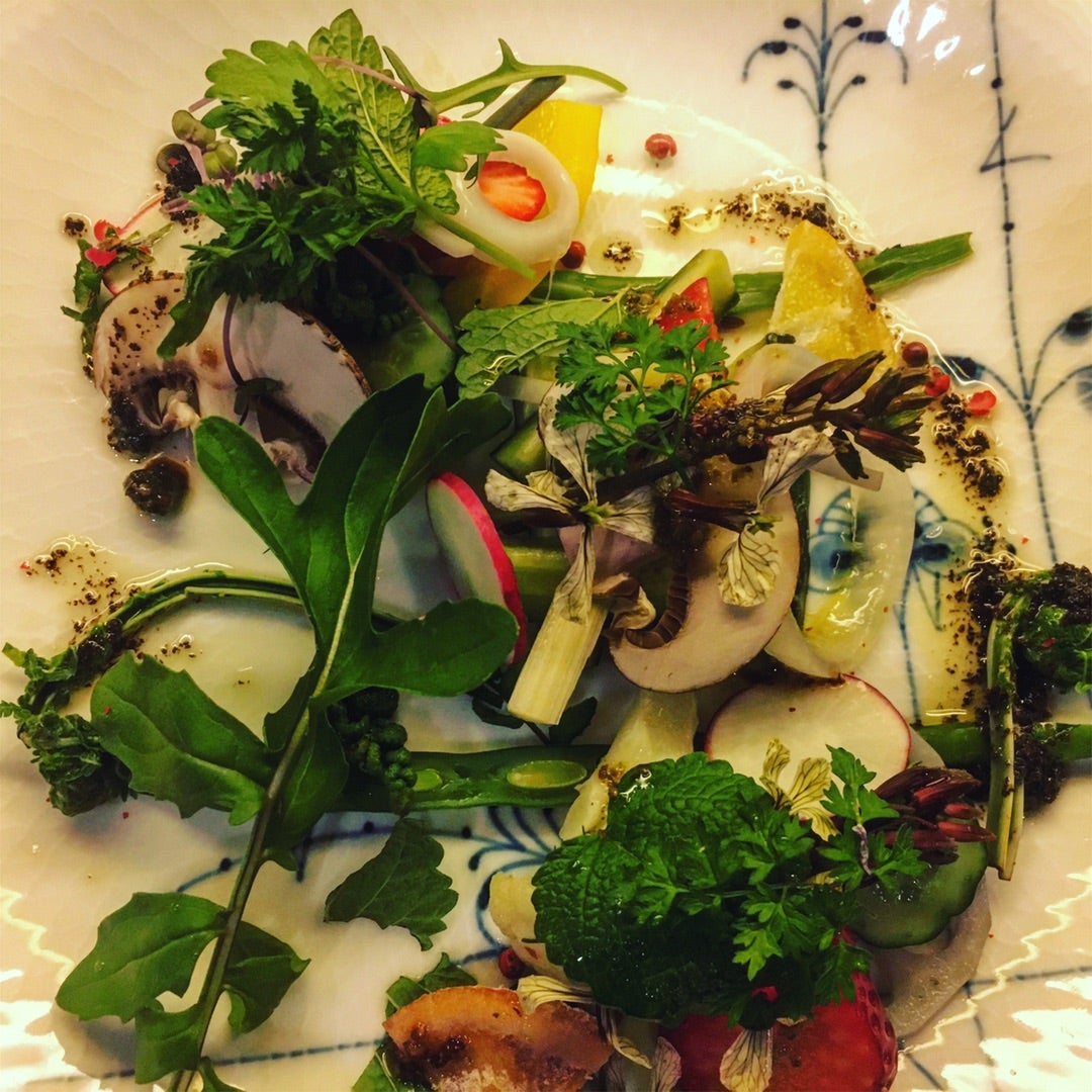 生ハムと野菜の前菜TRATTORIA A TAVOLAトラットリア ア・ターヴォラ逗子のイタリアン・レストラン