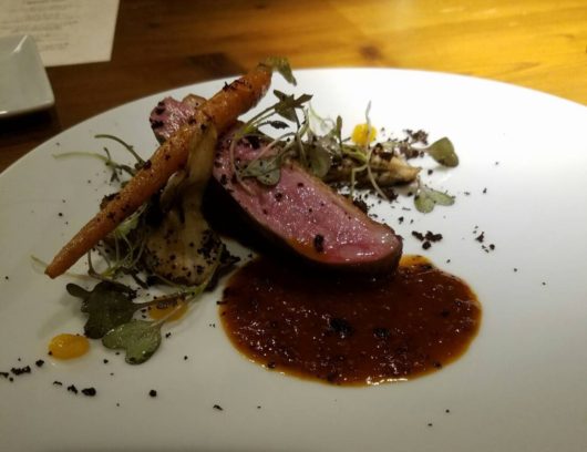 黒豚アグーのしゃぶしゃぶ用ロースの盛り付け ヒゲダルマSnapdish スナップディッシュID:frGXba