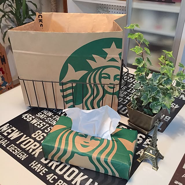 スタバの紙袋をリメイク 限定デザインをコレクションしている人にもおすすめのハンドメイドチャンネル – GLUGLU グルグルby grape