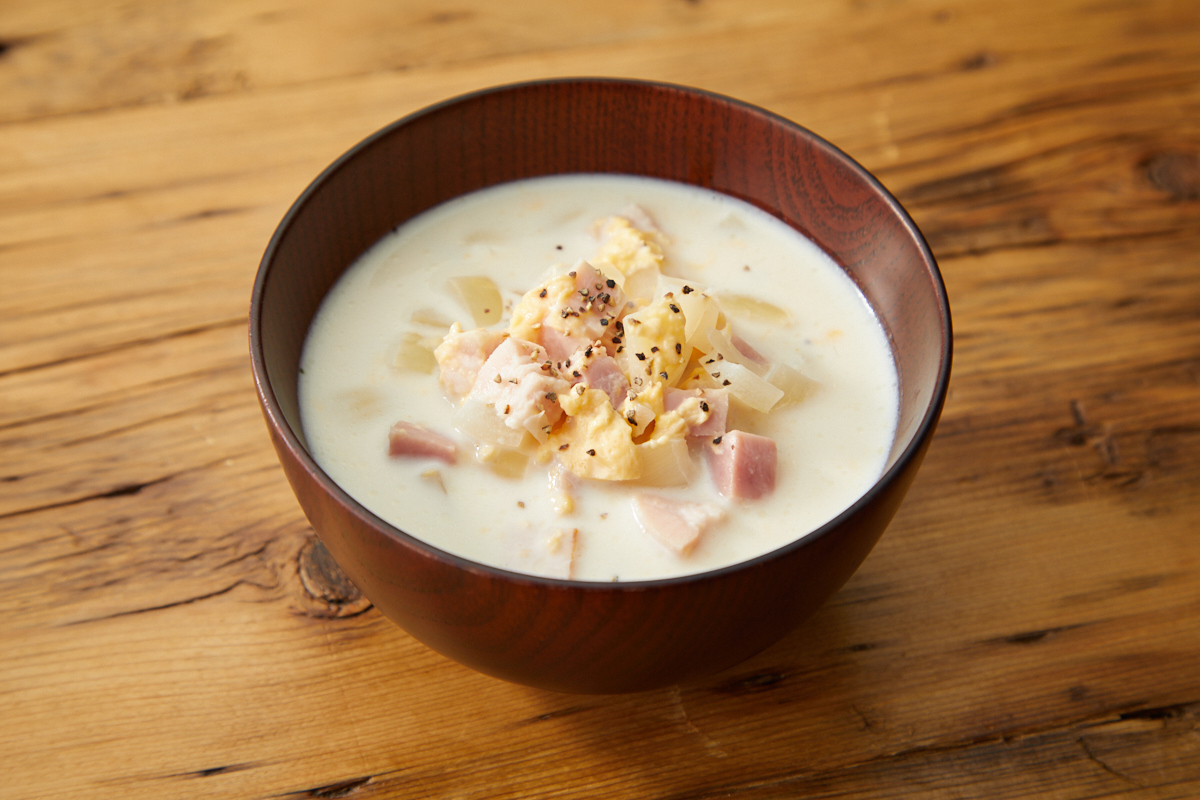 包丁いらずでレンチンするだけ！具だくさんなマグカップスープで朝ごはんを。レシピサイトNadia