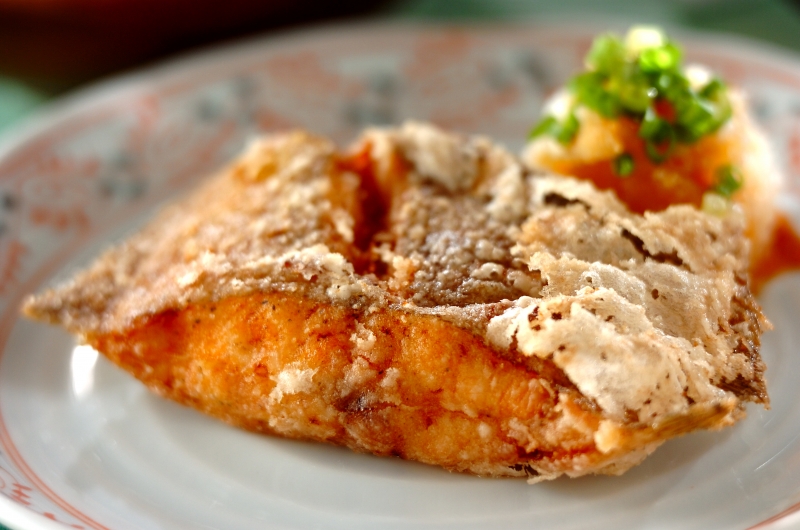 サクふわ！カレイの唐揚げ甘酢あんかけ