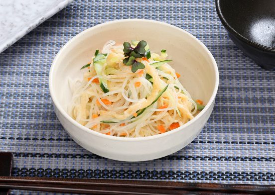 幼稚園・保育園のオススメレシピ 切り干し大根の含め煮くまにちキャロット