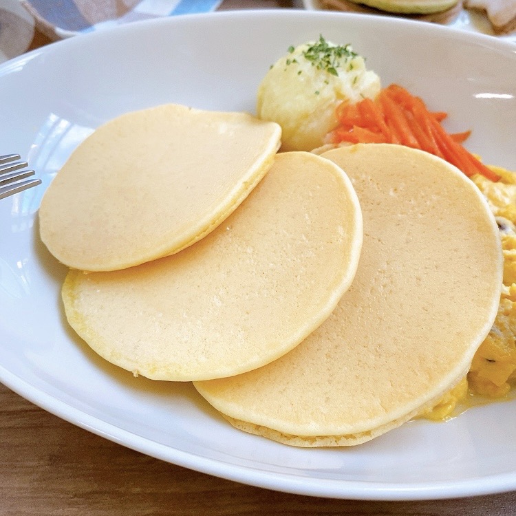 スフレパンケーキのレシピ ベーキングパウダーなしでふわふわ簡単お菓子・パン材料・ラッピングの通販 cotta＊コッタ