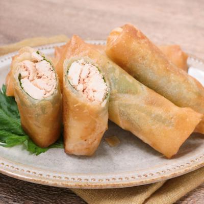 ささみの梅肉春巻き