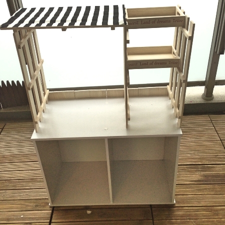 子供のおままごとお店やさんごっこにも使えるDIYの屋台！ - POPTIE ポップタイ