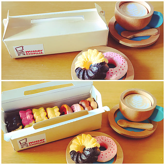 ミスドの空き箱からすごいクオリティの工具箱＆Amazonのダンボールでドム箱・マガジンフック・キャットタワー - GIGAZINE