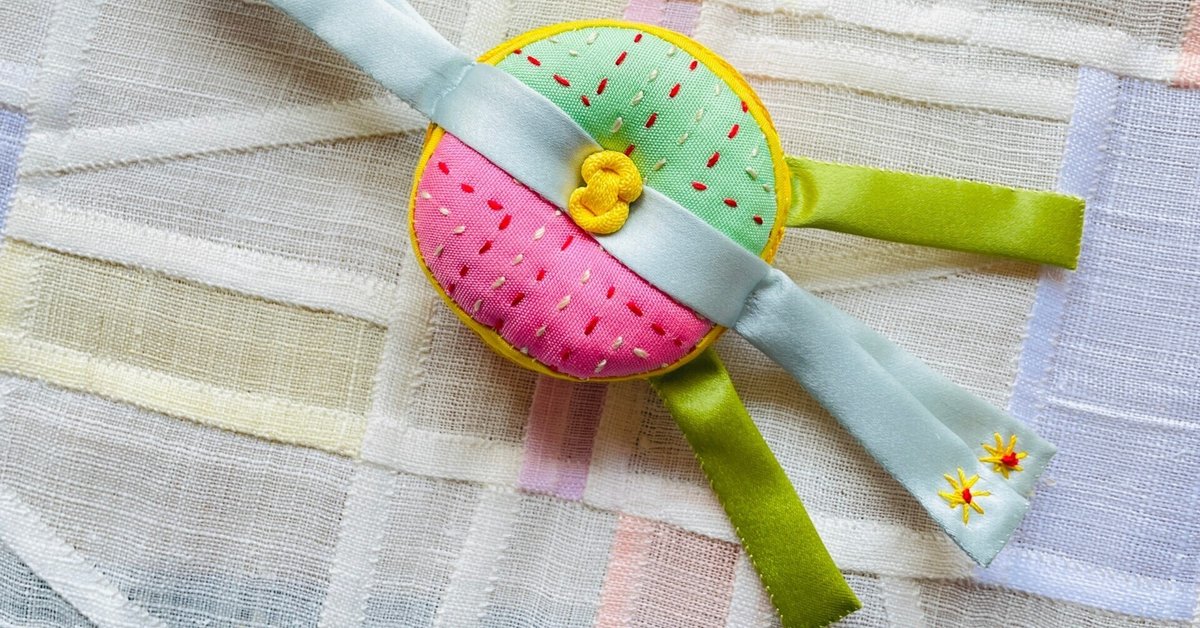 ポジャギ制作過程 바늘방석 노리게 針山のノリゲ 飾り pojagi*sono