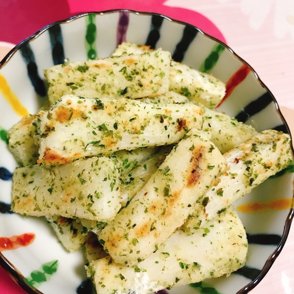 管理栄養士考案 ホクホク食感がたまらない！青のりチーズの長芋ステーキ - goodcho