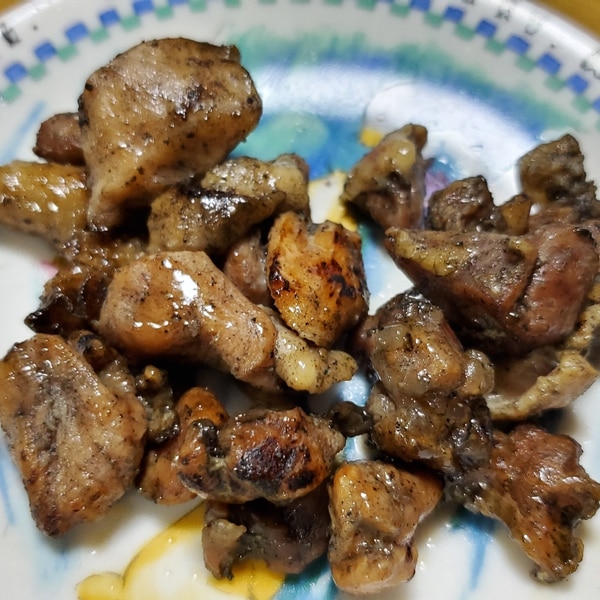 ウー・ウェンさんの鶏モモ肉の塩焼きamakara.jp