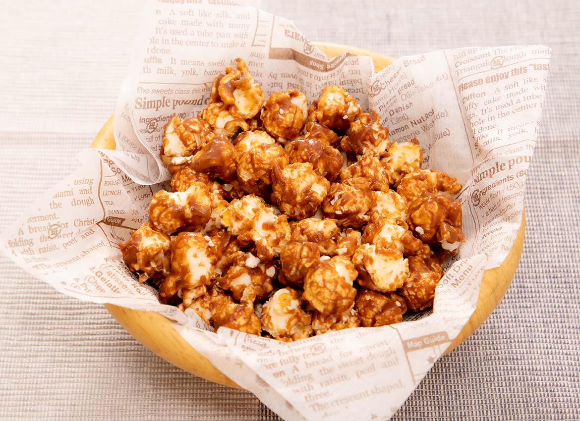 リッチチョコレート ポップコーン チョコレート＆キャラメル5袋セット