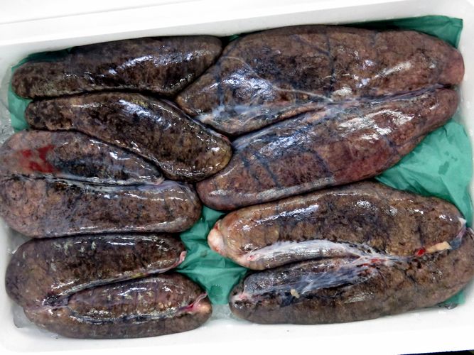 ♪すけとうだらの卵です♡助子と長芋の甘味噌煮♪