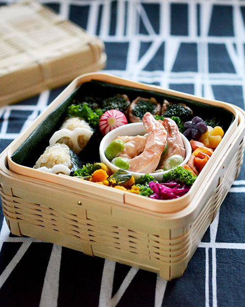 竹の弁当箱お弁当cotogoto