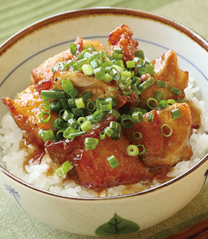 簡単レシピ - 残り物でつくる唐揚げ丼の作り方 - drk7jp