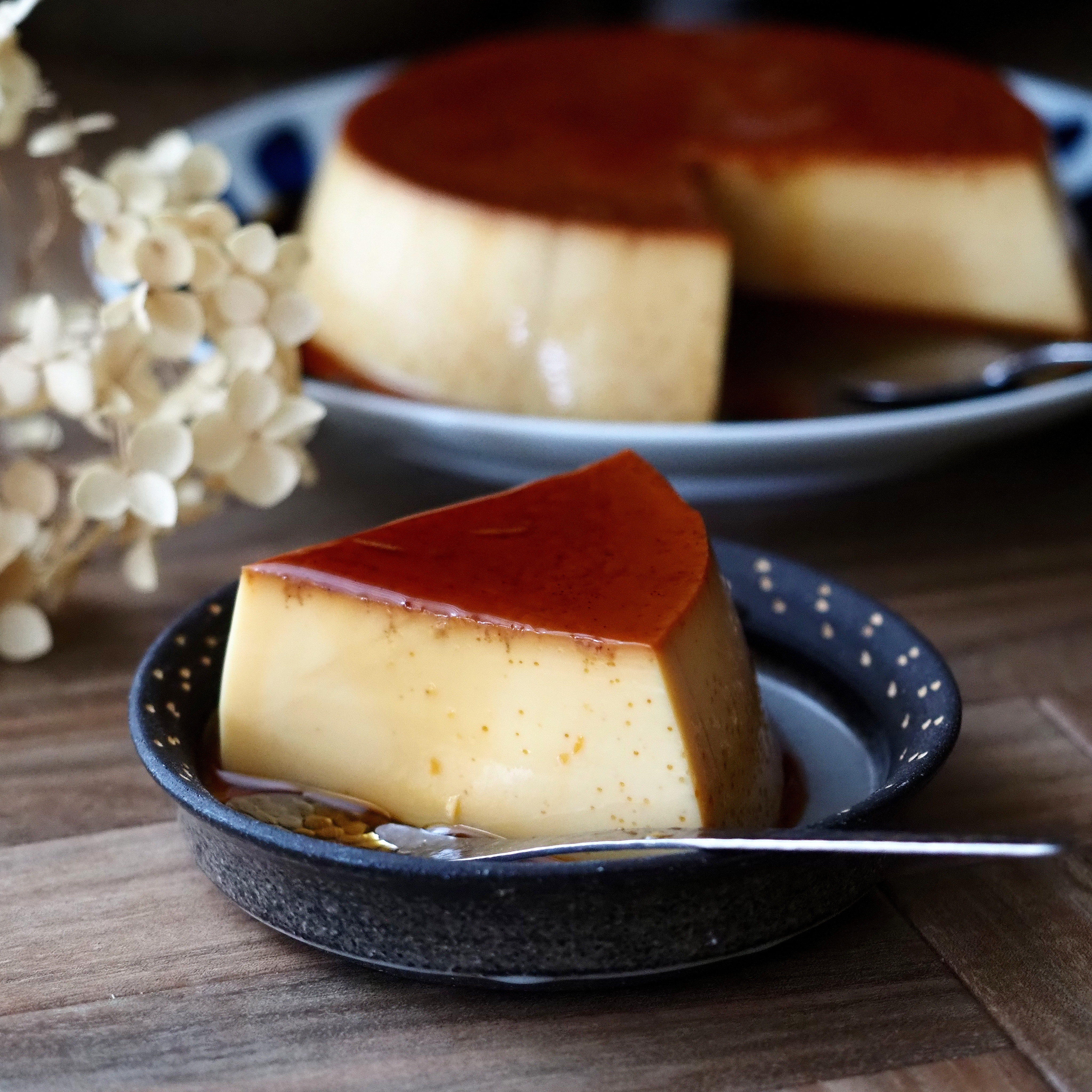 焼きプリン 昔ながらの固めなプリン